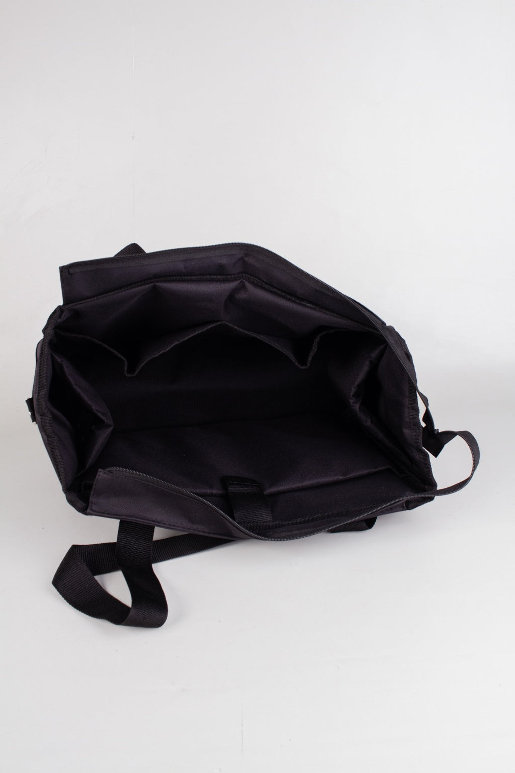 Tote Bag Universitaria negra - vista completa