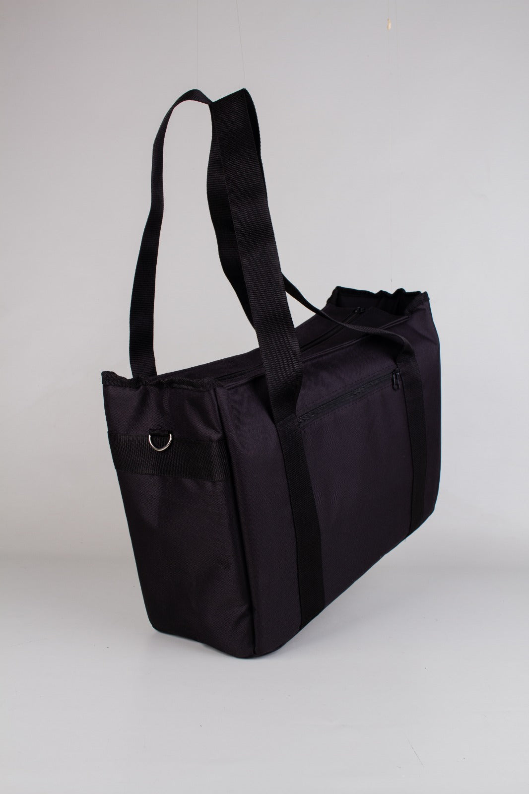 Tote Bag Universitaria negra - detalle